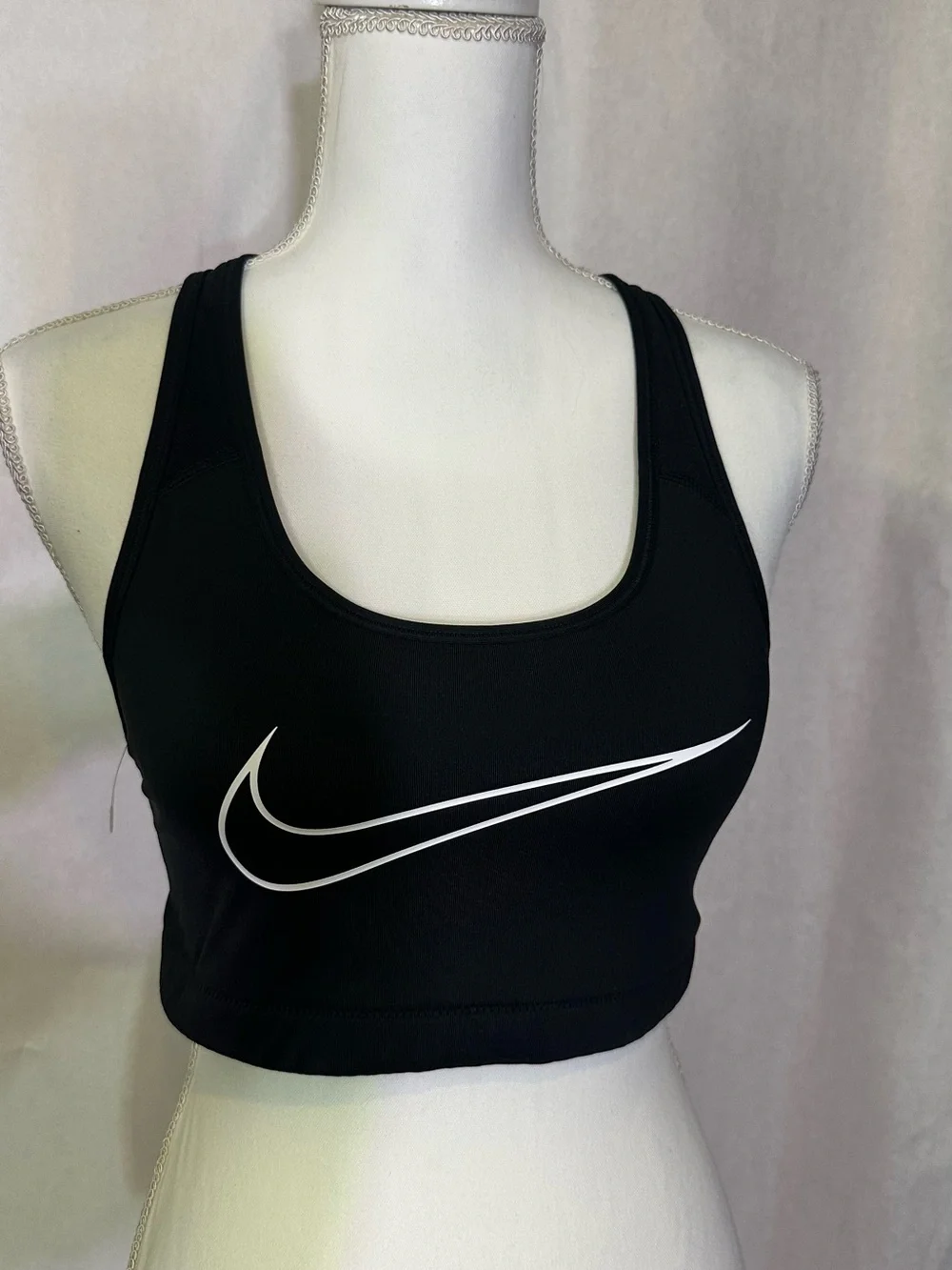Nike Dri-FIT Black Racerback Sports Bra